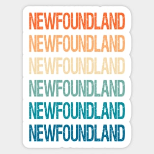 Newfoundland Repeater || Newfoundland and Labrador || Gifts || Souvenirs || Clothing Sticker